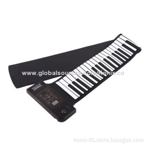 Hot toys, flexible, 88 keys roll up piano with soft keyboard